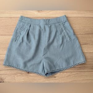 Elegant soft blue Women's Shorts